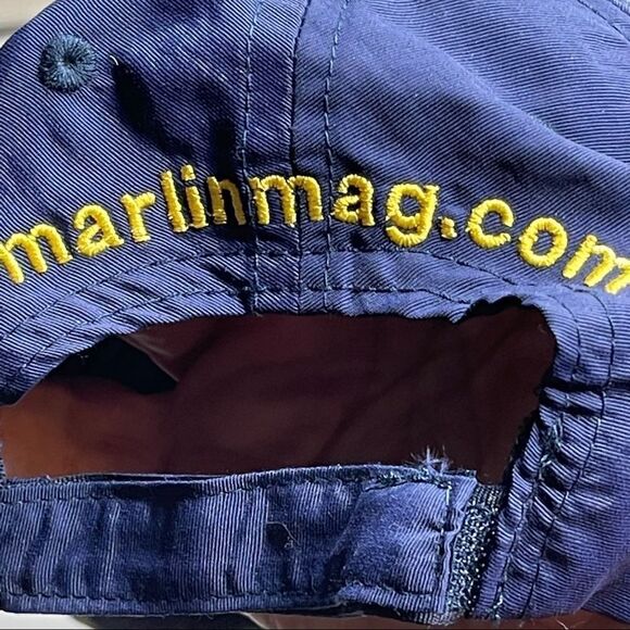 Blue Fin Marlin Blue-Gold Ball Cap - Picture 5 of 6